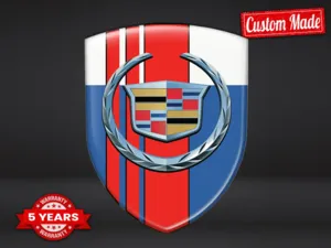 Cadillac Adesivi Portiera Auto Moderni Max Chic Pro Durevoli